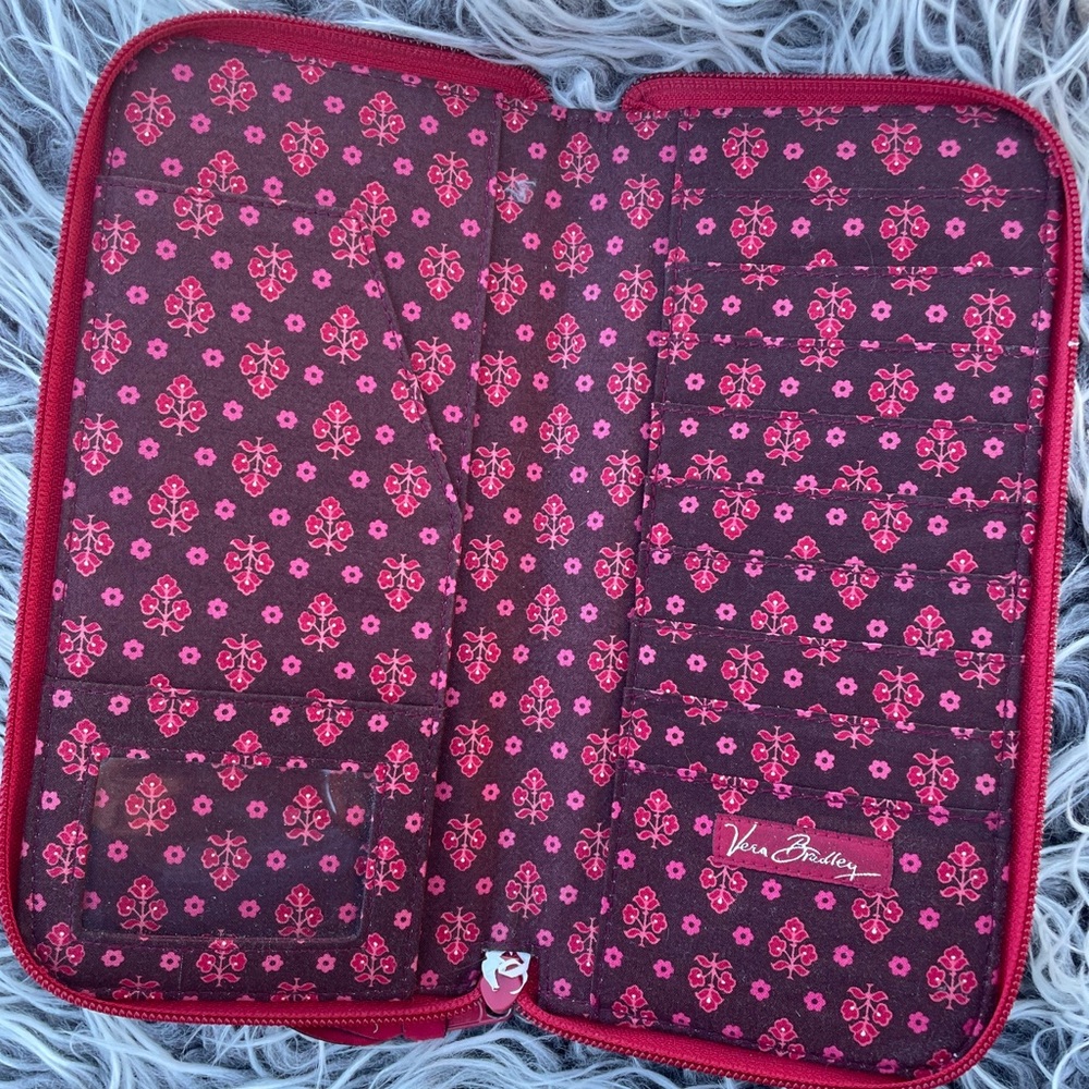 Vera Bradley Retired Pattern Medium Tote Mesa Red… - image 6